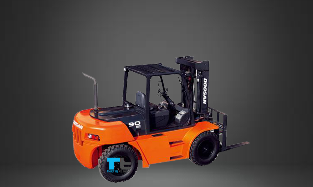 Xe nâng dầu 9 tấn Doosan nhập khẩu Hàn Quốc